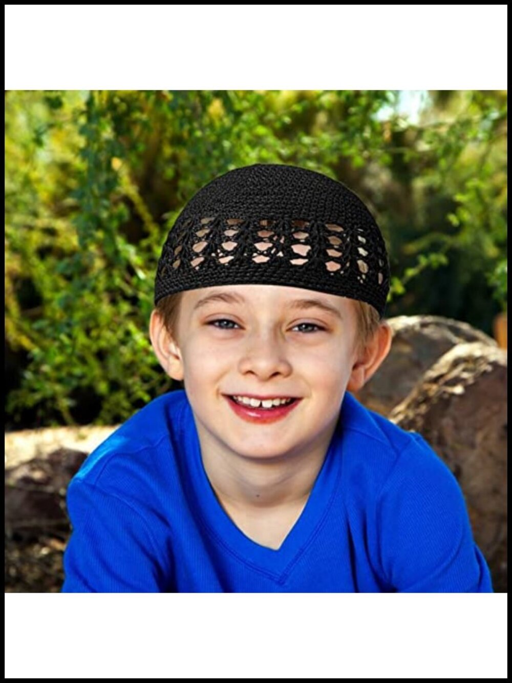 Stretchy Knitted Beanie Skull Caps Set of 4 Unisex Breathable - Picture 4 of 4
